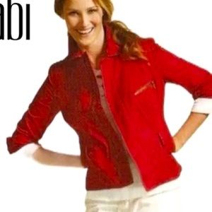 CAbi Style #401 First Mate Nautical Belted Utility Jacket